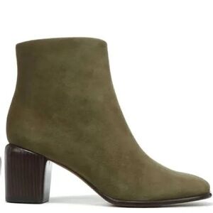Vince Velvet Ankle Booties
